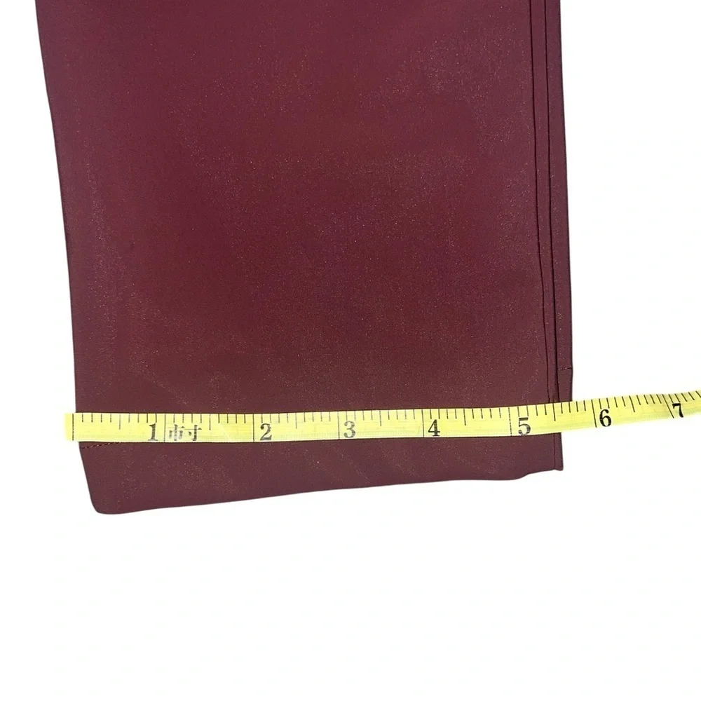 SPOKE Techwear Lite Urban Utility, Performance Pants, Waist 35 Maroon Red